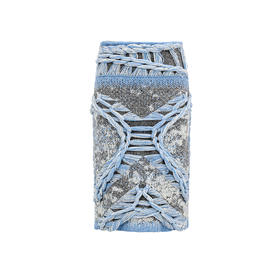 扭绳提花半裙——NAN KNITS秋冬新品