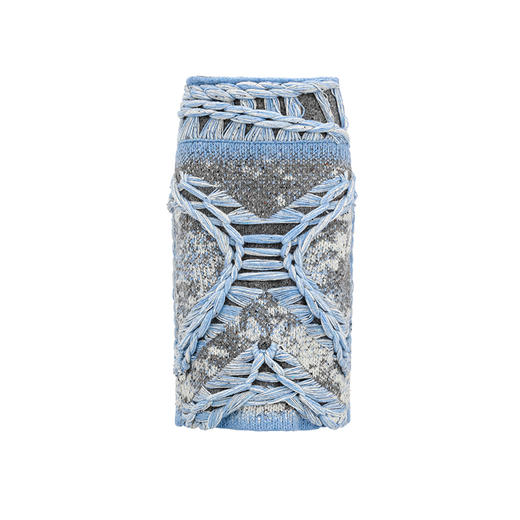 扭绳提花半裙——NAN KNITS秋冬新品 商品图0