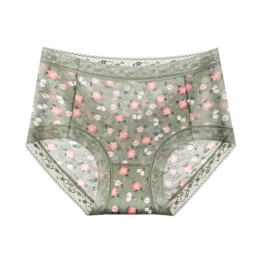 新品上市【法式田园风，两条实惠装！】无痕性感碎花蕾丝内裤，舒适柔软轻薄透气，迷人诱惑，感受这款内裤带来的自信和性感，女中腰诱惑迷人爆款女士甜美透气三角裤！ 商品图6