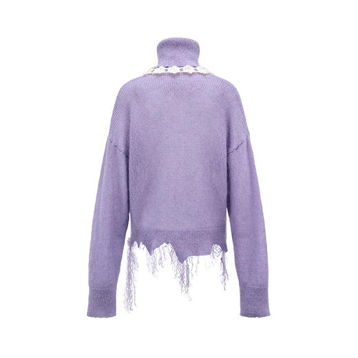 雪花高领毛衣——NAN KNITS秋冬新品 商品图1