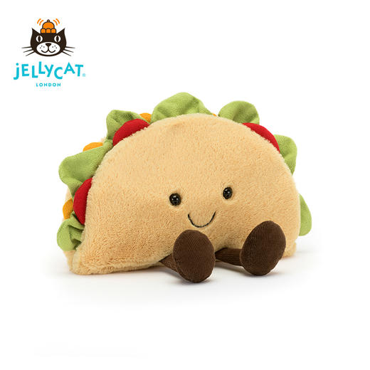 Jellycat 趣味墨西哥塔可饼 13cm 商品图2
