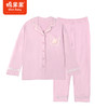 棉果果冬季新品内衣家居中小童90-130码女童3A抗菌暖姜对开套装M421304423716 商品缩略图0