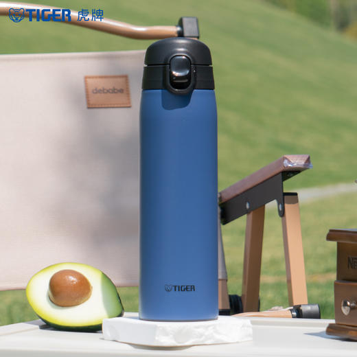 tiger虎牌便携简约保温杯单手弹盖500ml男女大容量水杯子MCT-K050 商品图4