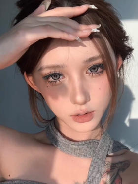 【年抛】黑金拿破仑 sugarplum糖豆  | 大直径14.5 着色14.0  | 【同品牌多副美瞳更划算，选款色板在详情页内】，混血美瞳 大直径美瞳