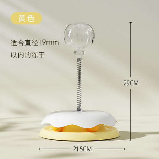 新款转盘漏食器摇摇乐 轻摇漏食 自嗨解闷 猫转盘盒装猫咪玩具 商品图6