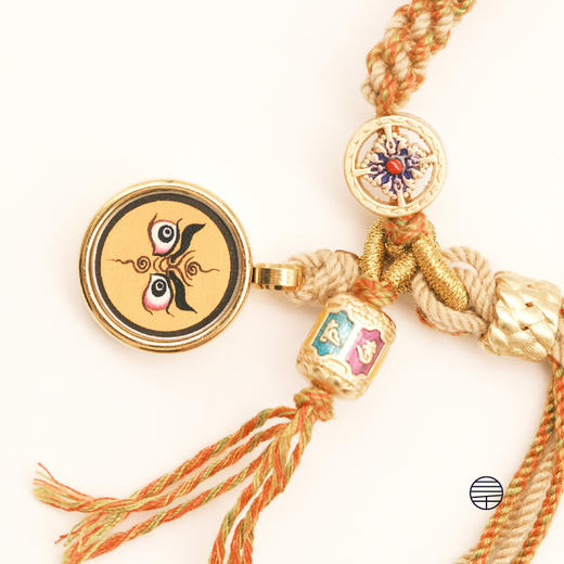 万物三千｜智慧眼黄财神金刚结 商品图3