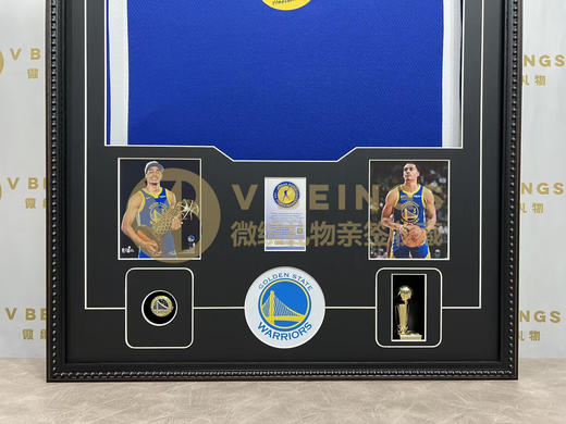 收藏系列 普尔 勇士队3号蓝色加签款 亲笔签名球衣 商品图3