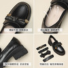 ZHR厚底乐福鞋黑色女鞋秋季英伦风小皮鞋女新款jk制服女单鞋 商品缩略图8