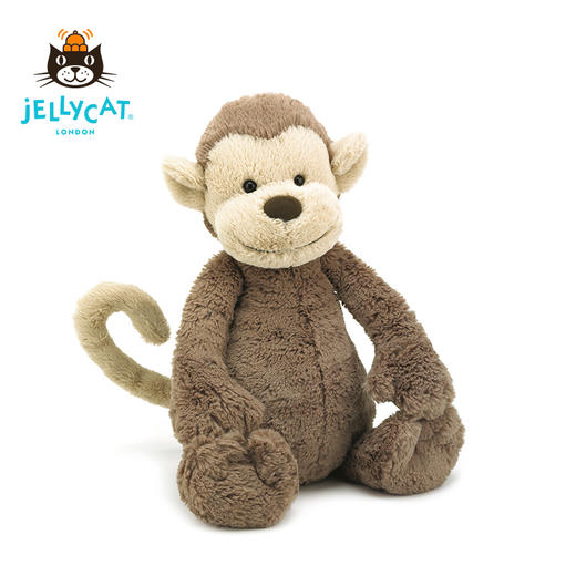 Jellycat 害羞系列 小猴子 棕色 商品图1