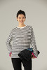 [必入单品] 噢蜜ooomeooo真丝羊毛条纹长袖针织衫 商品缩略图14