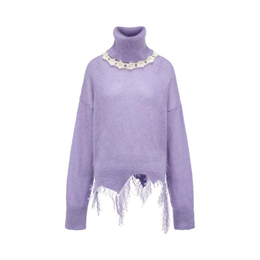 雪花高领毛衣——NAN KNITS秋冬新品 商品图0