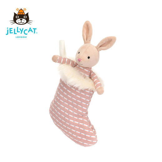 Jellycat 闪耀长筒袜小兔 商品图3