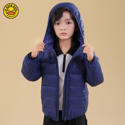 【G.DUCK小黄鸭儿童羽绒服】超轻薄保暖，冬季必备！男女童通用款式，时尚百搭li 商品图8