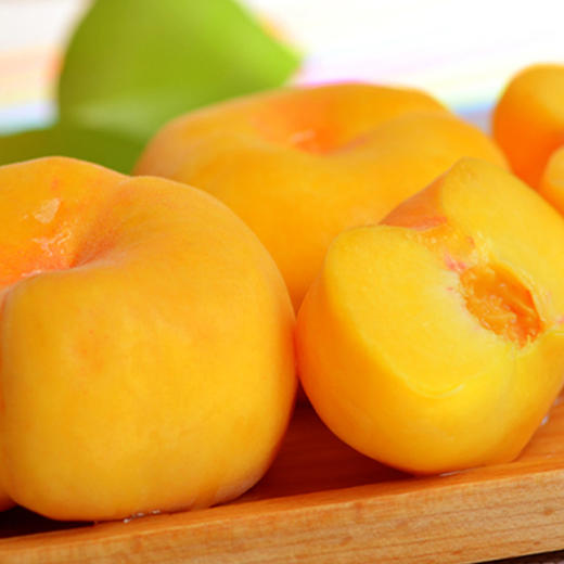 【山东·沂蒙】黄金蟠桃 品质毛潘桃 新鲜脆甜蟠桃 商品图1