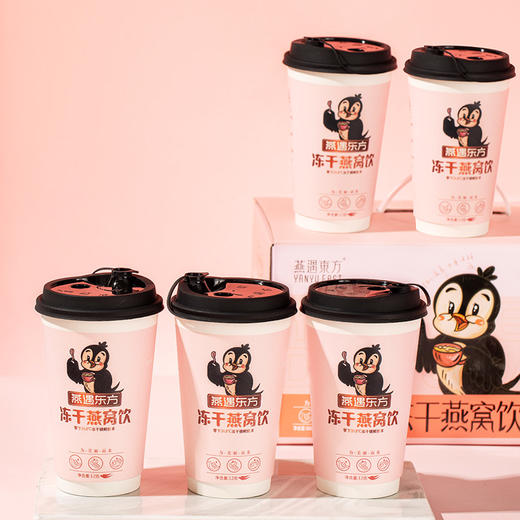 燕遇东方即食营养枸杞红枣雪梨冻干燕窝饮品5杯×12g盒装 商品图3