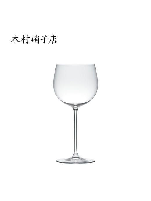 现货 SG木村硝子红酒杯cava水晶葡萄酒杯日式矮脚手工杯370ml 商品图2