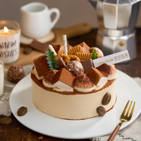 香椰摩卡•凝酪蛋糕