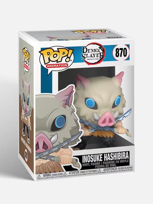 Funko POP! Demon Slayer Inosuke Hashibira 日漫鬼灭之刃嘴平伊之助手办摆件 49011 商品图2