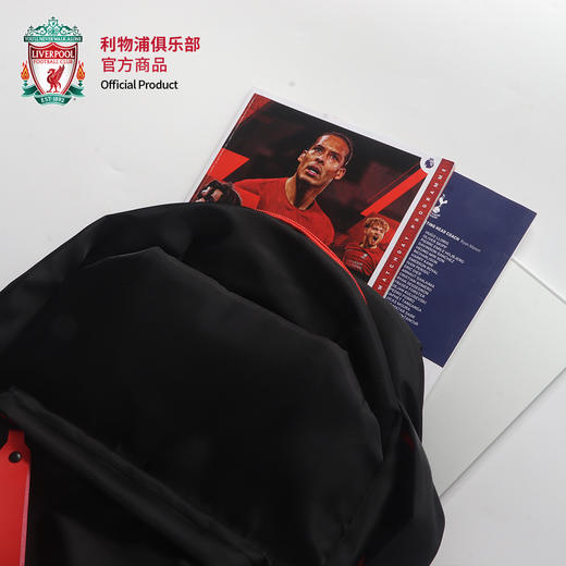 利物浦俱乐部官方商品丨黑色双肩包背包足球迷书包正品球迷周边 商品图4