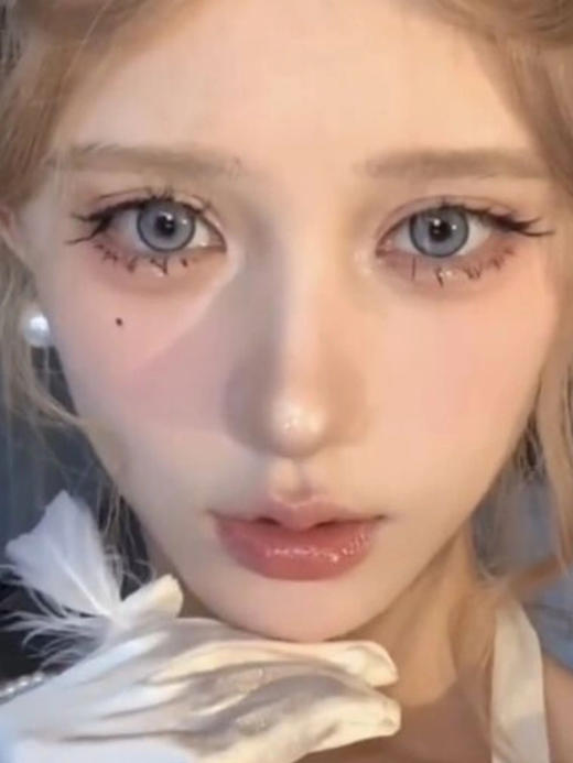 【年抛】芝加哥灰 sugarplum糖豆  | 中直径14.2 着色13.4  | 【同品牌多副美瞳更划算，选款色板在详情页内】，灰色美瞳 商品图1