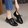 ZHR英伦单鞋女2023新款法式复古小皮鞋时尚气质牛津鞋学院风 商品缩略图0