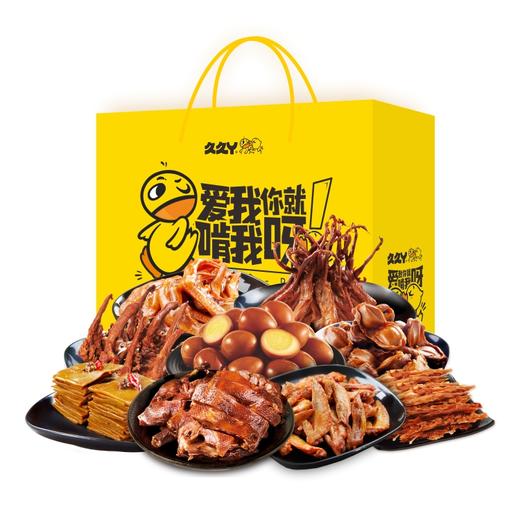 久久丫卤味零食大礼包328型 商品图1