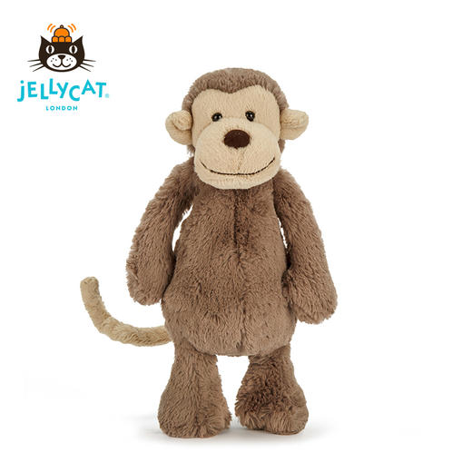Jellycat 害羞系列 小猴子 棕色 商品图2