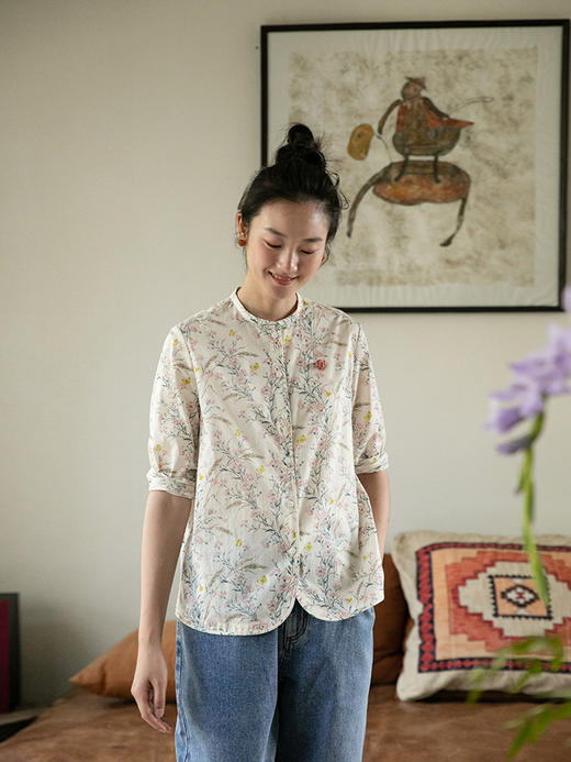 牧衣游 手工勾花胸针趣味文艺原创----- 花開【不支持会员折】 商品图3