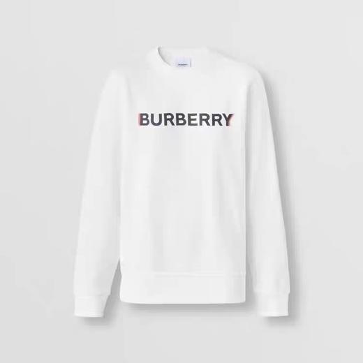 到手价1399  Burberry/博柏利 女款白色圆领卫衣 美国代购，无中文标签，介意慎拍 商品图0