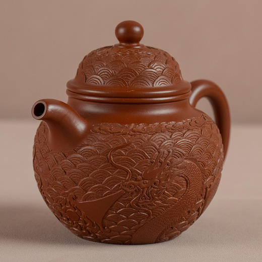 吴芳娣 《龙纹掇只壶》 正高级工艺美术师 商品图2