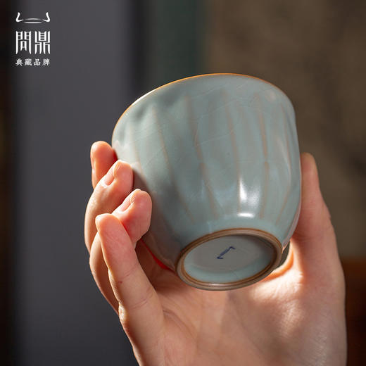 问鼎汝瓷鼎峰系列天青碧虚杯 商品图3