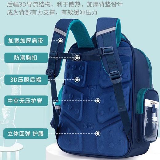 巴豆树小学生儿童护脊书包男童女童一三到六年级批发印字校园培训 商品图3