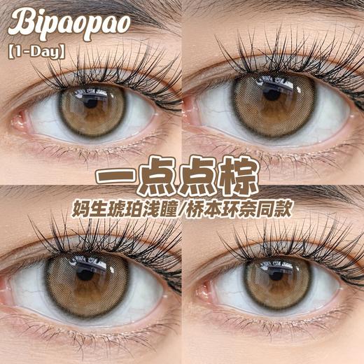BIPAOPAO 一点点棕 一盒/10片（日抛型） 商品图0