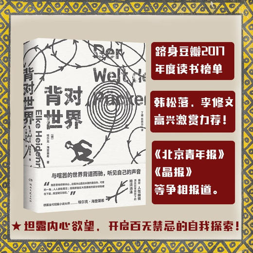 背对世界 埃尔克·海登莱希 著 小说 商品图0