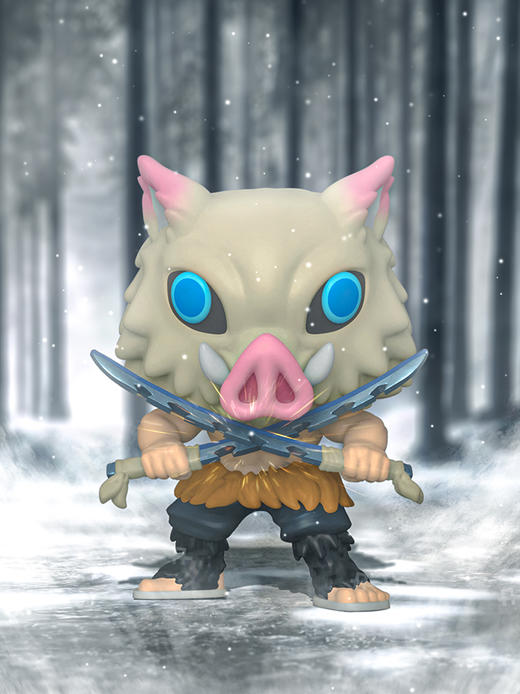 Funko POP! Demon Slayer Inosuke Hashibira 日漫鬼灭之刃嘴平伊之助手办摆件 49011 商品图1