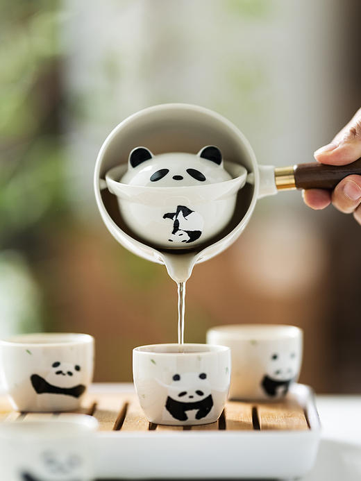 摩登主妇mototo功夫茶具套装快客杯便携家用逍遥茶壶懒人泡茶神器 商品图0