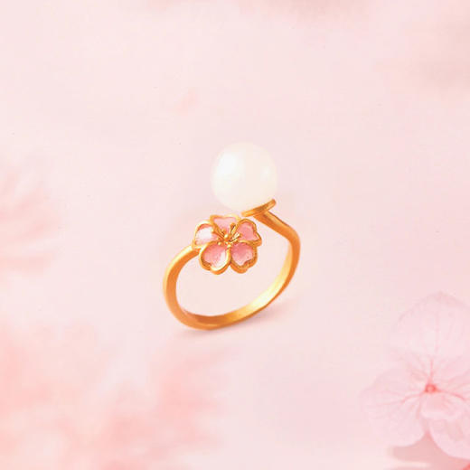 樱花系列 和田白玉首饰 商品图4