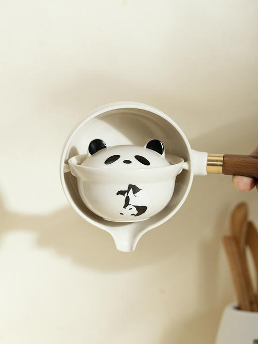 摩登主妇mototo功夫茶具套装快客杯便携家用逍遥茶壶懒人泡茶神器 商品图3