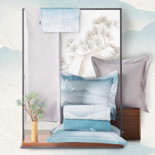 多喜爱山海经 60S新绒棉四件套 云海文鳐/FXcs 商品图3