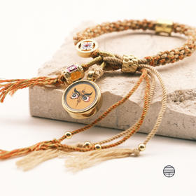 万物三千｜智慧眼黄财神金刚结