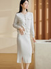 剩S/M/L/XL/XXL 米思阳2026春季新款100%羊毛针织套装修身软糯小香风毛衣开衫1862 商品缩略图0