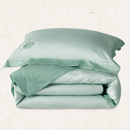 多喜爱山海经 60S新绒棉四件套 青莲云鳐/FXcs 商品图6