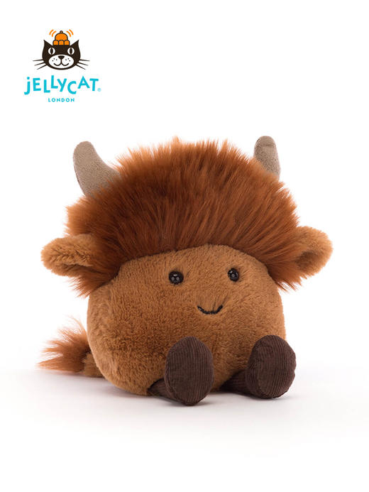 Jellycat 俏皮高地牛 10cm 商品图1