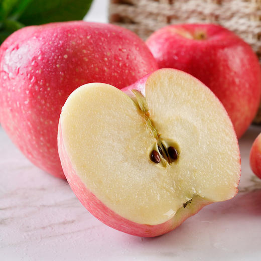 2025年嘎啦新果陕西顶端果业洛川苹果礼盒10枚80mm 水果礼盒 商品图1