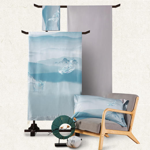 多喜爱山海经 60S新绒棉四件套 云海文鳐/FXcs 商品图5