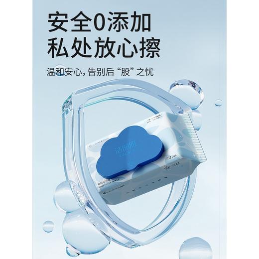 洁丽雅湿厕纸家庭实惠装湿巾纸女士专用擦屁股纯水湿厕巾洁厕湿巾#新人专属 商品图3