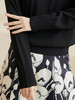 剩S/XL 米思阳2026春季新款法式高级感印花裙高腰显瘦大摆A字半身裙2616 商品缩略图4