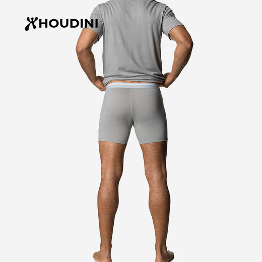 HOUDINI胡丁尼Desoli 迪索丽 男款美利奴羊毛内衣短裤258414 商品图1