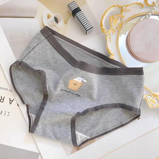（年后发货）（39/3条）【社群供M】可爱卡通少女内裤蕾丝边蝴蝶结小熊中腰内裤（下单后7天内发货） 商品图9