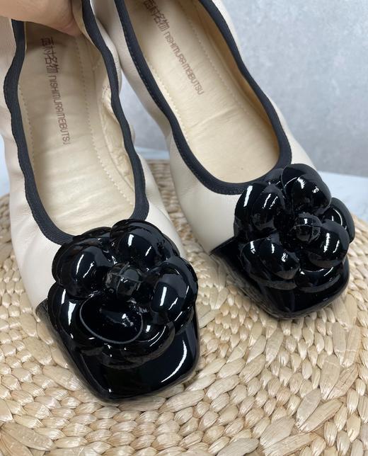 西村名物2023年春季新款百搭休闲简约软底透气舒适单鞋X23AE11791 商品图2